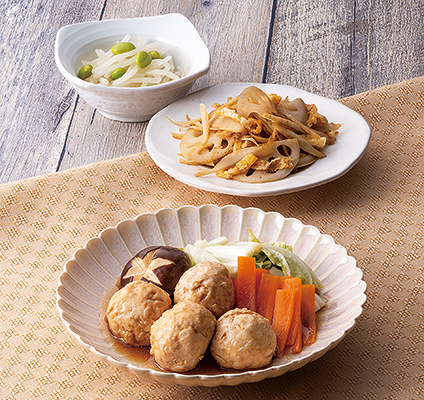 生姜香る！鶏団子と白菜のあっさり炊き