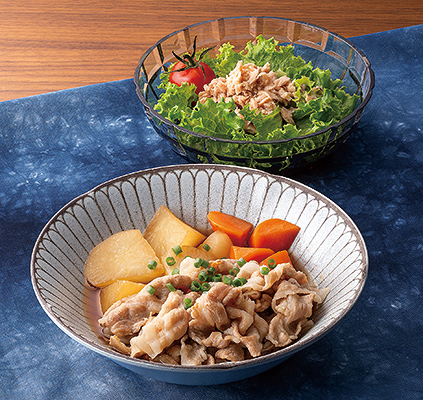 包丁いらず!しみしみ豚バラ大根