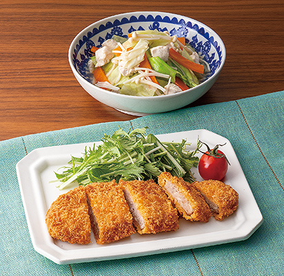 フライパンで☆焼津産かつおのステーキカツ