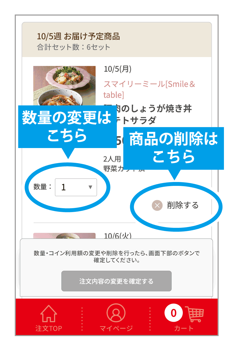 3.変更や削除を行う